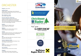 Besetzung und Sponsoren